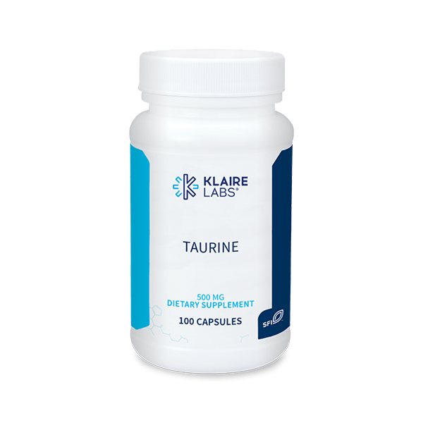 Klaire Labs Taurine 500mg Capsules