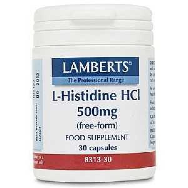 Lamberts L Histidine 500 8313 Capsules