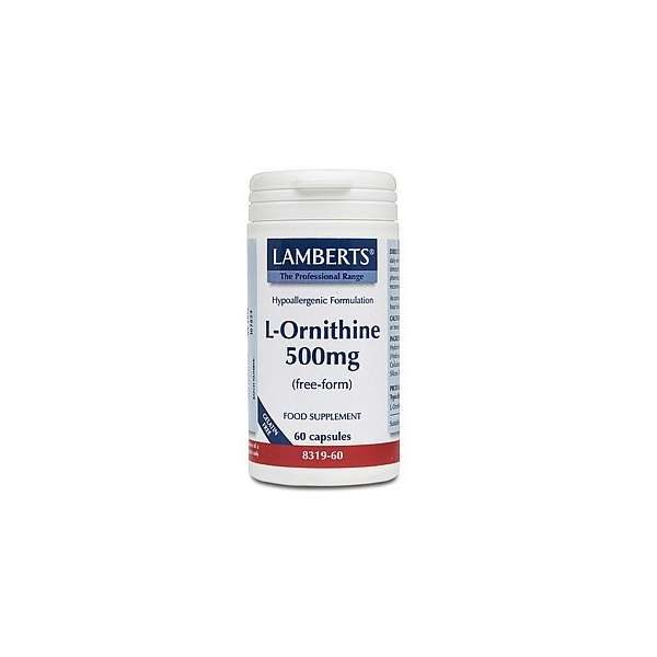 Lamberts L Ornithine 500 8319 Capsules