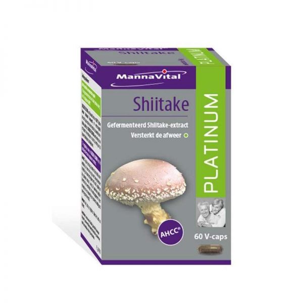 MannaVital Shiitake Platinum Capsules