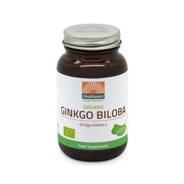 Mattisson HealthStyle Biologische Ginkgo Biloba Capsules