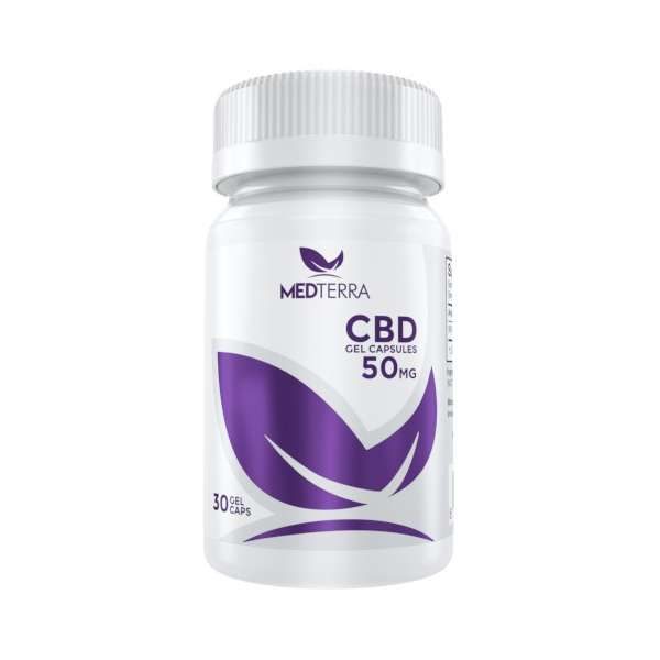 Medterra CBD Gel Capsules 50MG