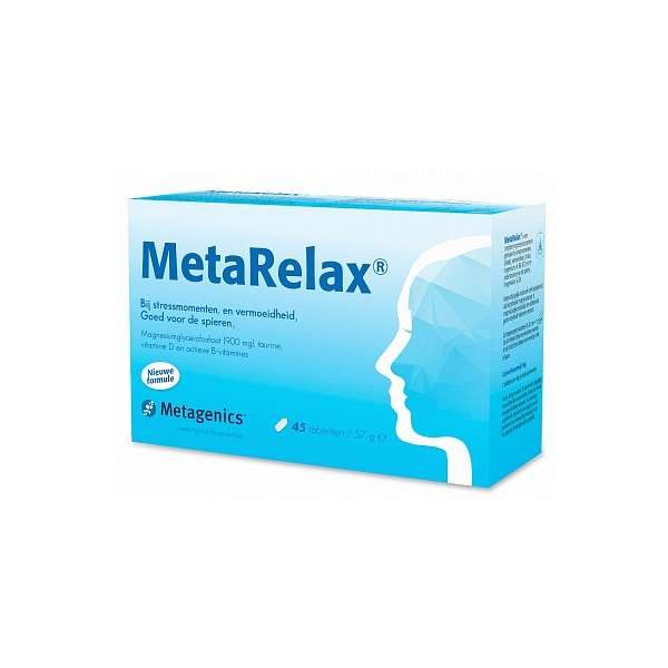 Metagenics Metarelax Tabletten Stress En Vermoeidheid