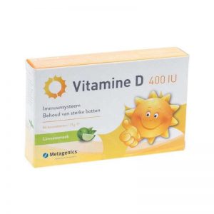 Metagenics Vitamine D 400 IU Kauwtabletten