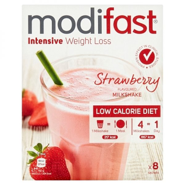 Modifast Intensive Milkshake Aardbei