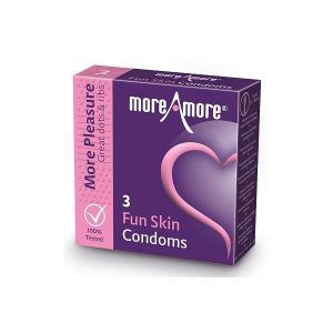 Moreamore Condooms Fun Skin - More Pleasure