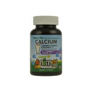 Natures Plus Animal Parade Calcium Vanille Kauwtabletten