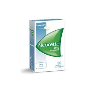 Nicorette kauwgom menthol mint