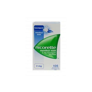 Nicorette kauwgom menthol mint