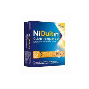 Niquitin clear 14 mg/24 uur stap 2