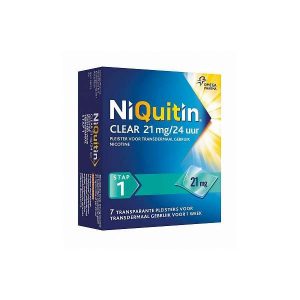 Niquitin clear 21 mg/24 uur stap 1