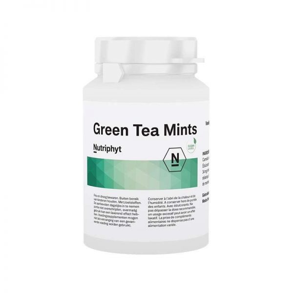 Nutriphyt Green Tea Mints Tabletten