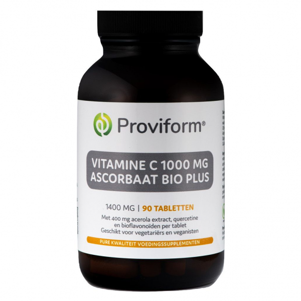 Proviform Vitamine C Ascorbaat 1000mg Bio Plus Tabletten