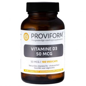 Proviform Vitamine D3 50mcg Vegicaps