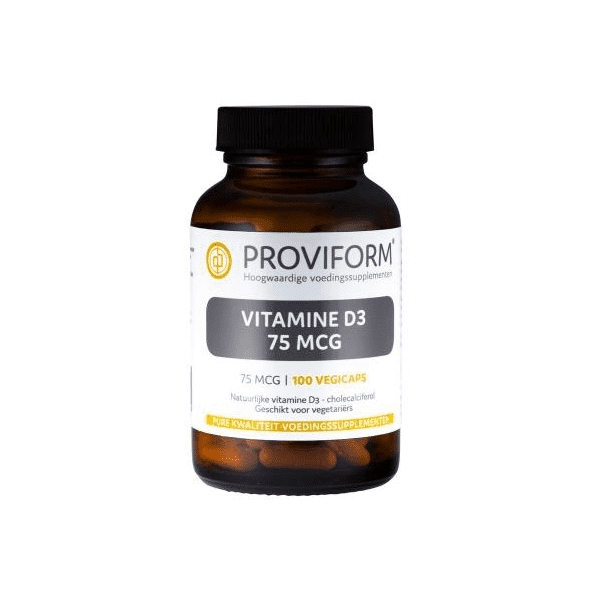 Proviform Vitamine D3 75mcg Vegicaps