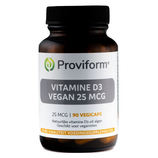 Proviform Vitamine D3 Vegan 25mcg Capsules