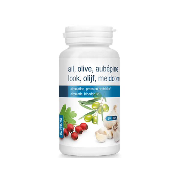 Purasana Look, Olijf, Meidoorn Capsules