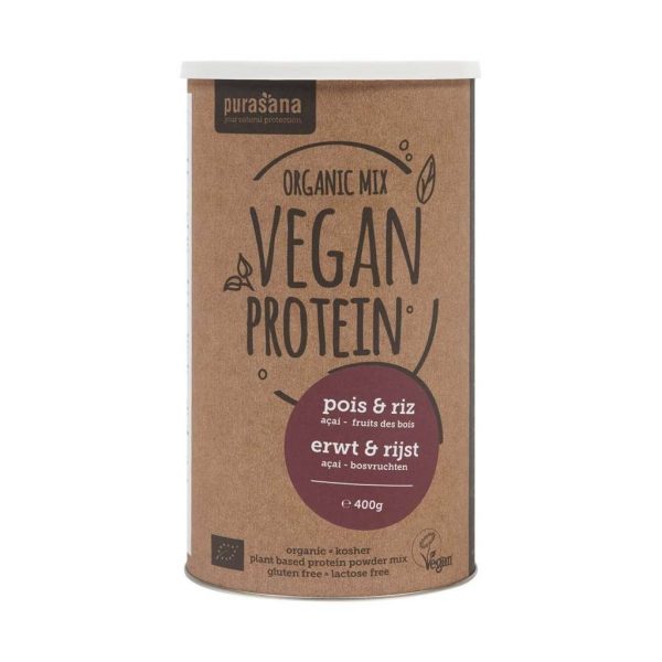 Purasana Organic Vegan Protein Mix Acai