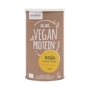 Purasana Organic Vegan Protein Soja Vanille