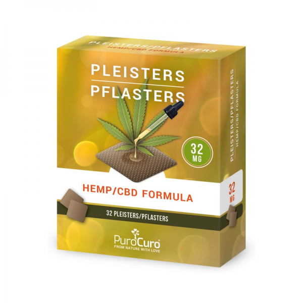 PuroCuro CBD Pleisters 32 mg