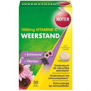 Roter Vitamine C 1000mg Weerstand Kauwtabletten