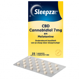 Sleepzz CBD Cannabidiol 7mg en Melatomine