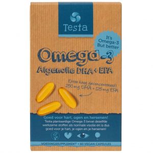 Testa Omega-3 Algenolie DHA & EPA Capsules