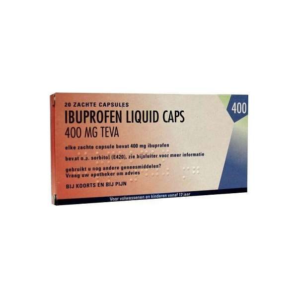 Teva Ibuprofen 400mg Liquid