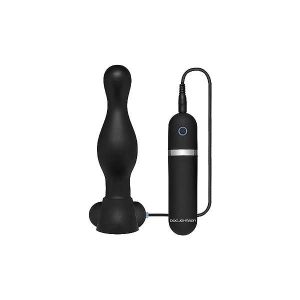 The Delight Vibrating Plug - Black