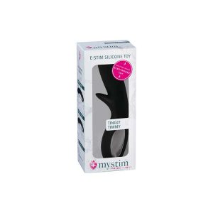 Tingly Timmy E-stim Dildo Black