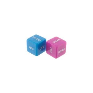 Toy Joy Lovers Dice Pink Blue