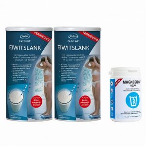 Vedax Easyline WLS Eiwit Afslankshake 2 x 450gr Magnesion Relax 125gr