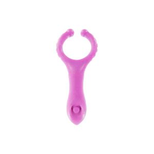 Vibrating Clit-stim C-ring Purple