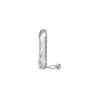 Vibrating Super Sleeve - Clear