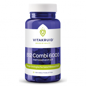 Vitakruid B12 Combi 6000mcg Smelttabletten