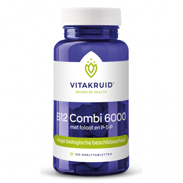 Vitakruid B12 Combi 6000mcg Smelttabletten