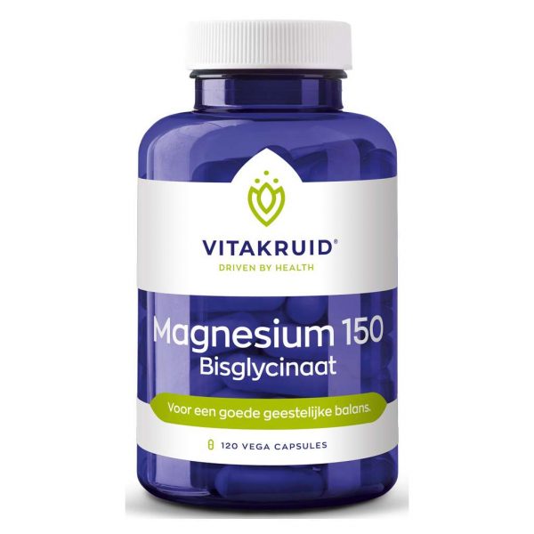 Vitakruid Magnesium 150 Bisglycinaat Vega Capsules