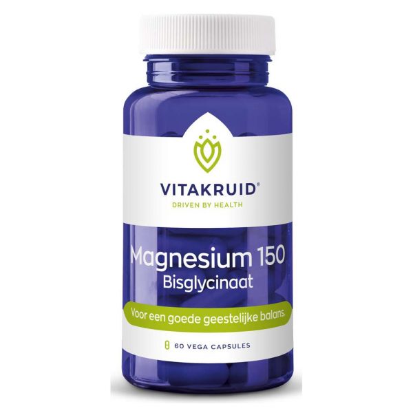 Vitakruid Magnesium 150 Bisglycinaat Vega Capsules