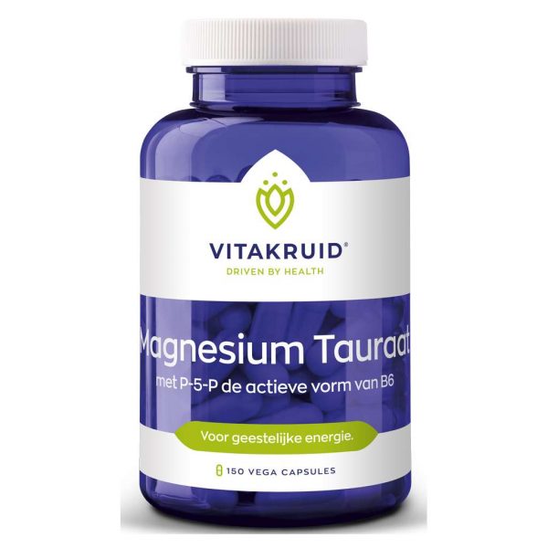 Vitakruid Magnesium Tauraat met P-5-P Capsules