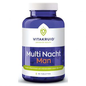 Vitakruid Multi Nacht Man Tabletten