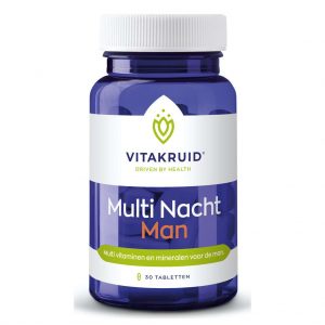 Vitakruid Multi Nacht Man Tabletten