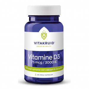 Vitakruid Vitamine D3 75 Mcg Capsules