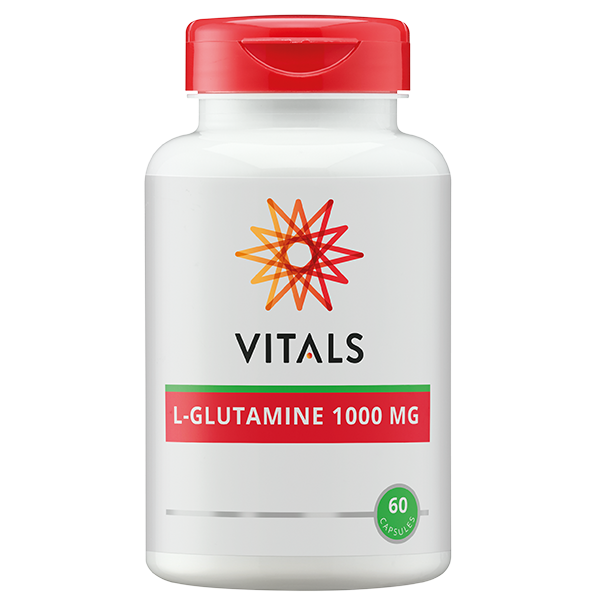 Vitals L-Glutamine 1000 mg Capsules