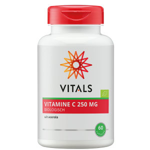 Vitals Vitamine C 250 mg Biologisch Capsules