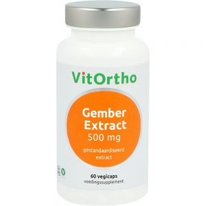 VitOrtho Gember Extract 500MG Vegicaps