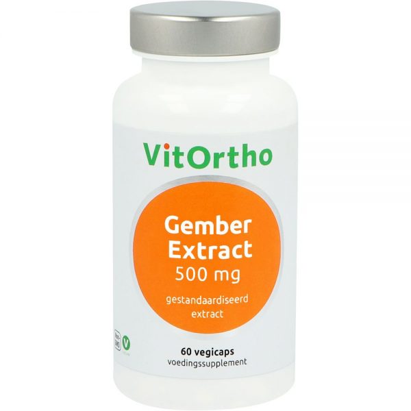 VitOrtho Gember Extract 500MG Vegicaps