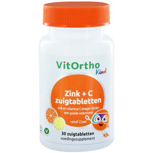 VitOrtho Kind Zink + C Zuigtabletten