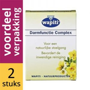 Wapiti Darmfunctie Complex Dragees Duoset