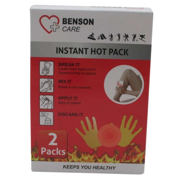 Benson Instant Hot Warmtepack - 2 Stuks