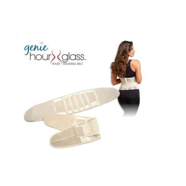 Genie Hour Glass Waist Training Belt / Afslankgordel - Beige M/L